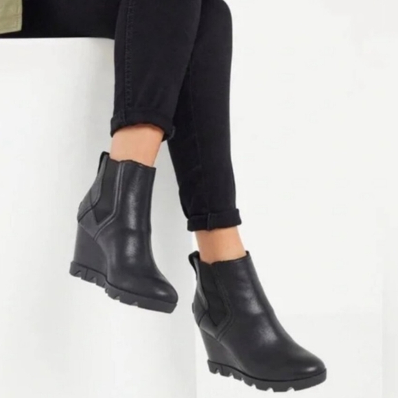 Sorel Joan Uptown Chelsea Bootie Black Women's 9.5 NWOT - Picture 6 of 16